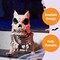 Halloween Poseable Puppy Skeleton Pose-N-Stay Plastic Dog Bones for Halloween Indoor Outdoor Decor Spooky Scene Party Favors Decor
